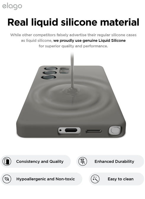 elago Samsung Galaxy S25 ULTRA Case Liquid Silicone